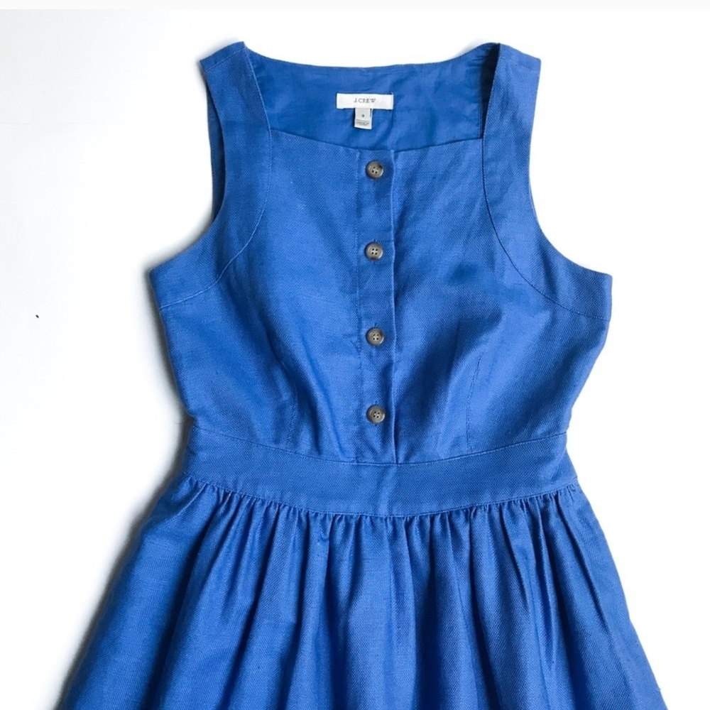 J. Crew Women Blue Dress